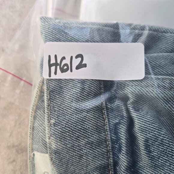 PTCL Barrell Jeans High Waisted Women 29 Light Blue Relaxed Baggy Wide Leg Denim - Picture 10 of 12